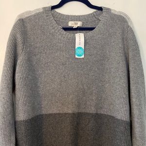 Color block sweater NWT